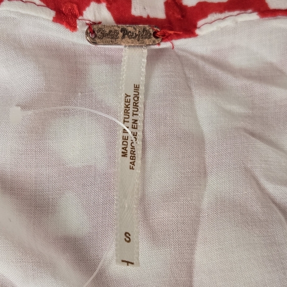 NWOT Free People Womens Ruffled Wrap Mini Dress size S - Picture 13 of 16